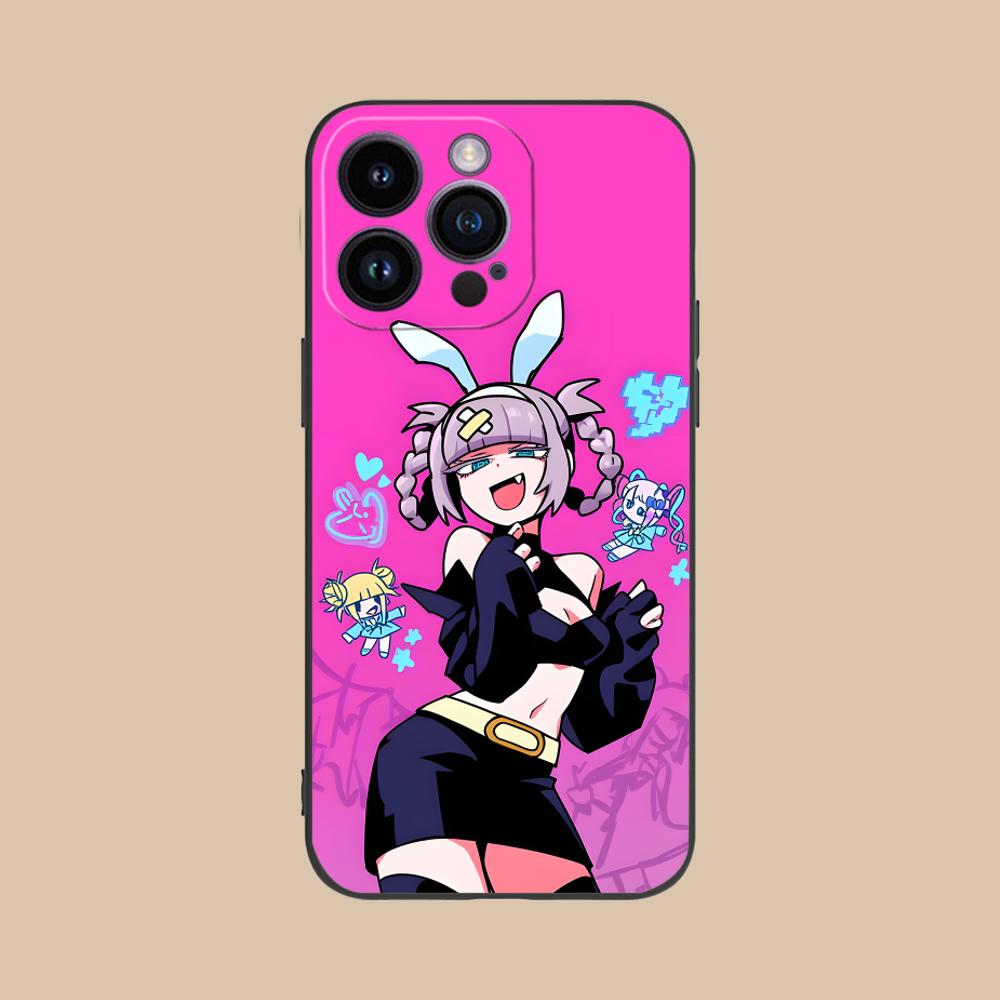 Nazuna Nanakusa Phone Case for iPhone 16 15 14 13 12 11 X XR XS 8 7 Pro Max Plus Mini Black Cover Smartphone Cellphones