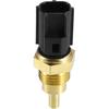 Motoforti Engine Coolant Temperature Sensor, Water Temp Sender, for MITSUBISHI Challenger K94 2.5TD 1998-2007, Metal, No.ME202053, Gold Tone