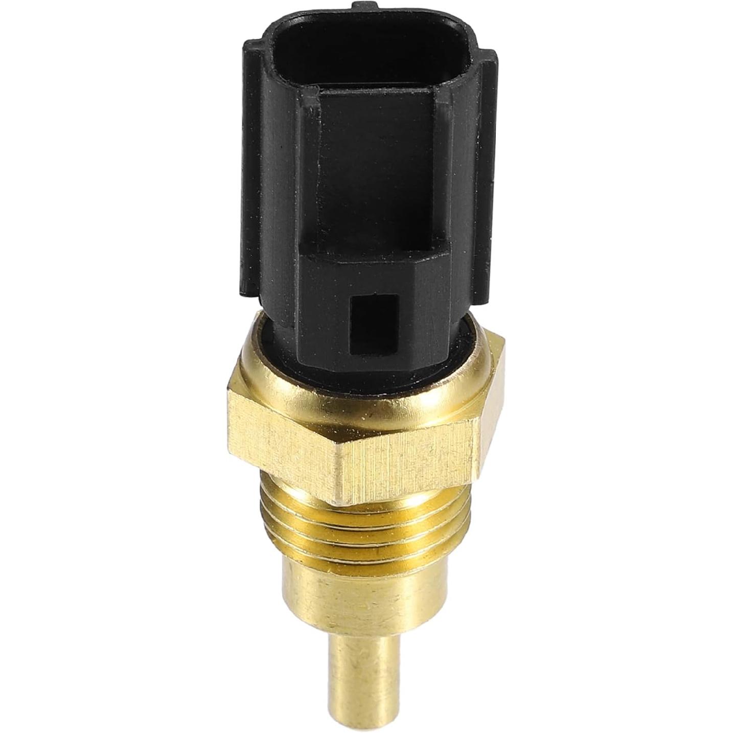 

Motoforti Engine Coolant Temperature Sensor, Water Temp Sender, for MITSUBISHI Challenger K94 2.5TD 1998-2007, Metal, No.ME202053, Gold Tone
