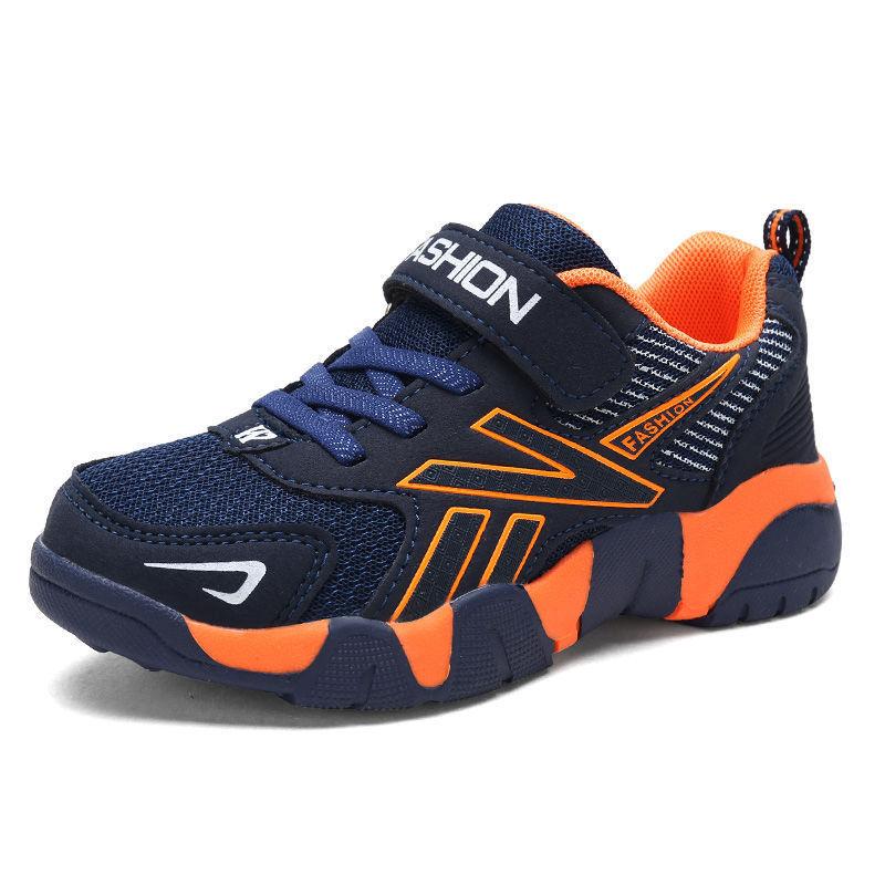 Shoes Children's Shoes Boys' Sneakers Leather Mesh Boys' Shoes Middle and Older Children's Students Casual Shoes Shoes