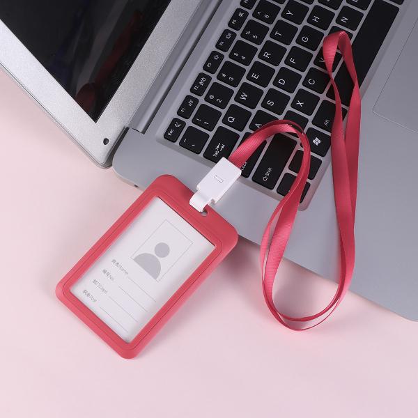 Buy Badge Holder Lanyard Hanging Rope Card Holder for Work Card Chest ...
