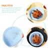 Silicone Mat Accessories Round Airfryer Inserts Heat Resistant Silicone Pot For Air Fryer Reusable Air Fryer Basket Liners