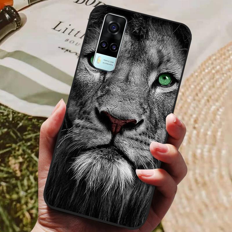 For Coque vivo Y31 2021 Case Silicon Back Cover Phone Case For Vivo V2036 Cases Soft bumper Funda for Vivo Y 31 VivoY31 2021 Bag
