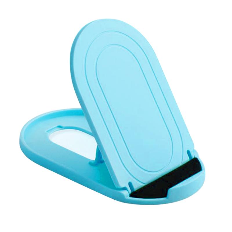 VAORLO Adjustable Mini Phone Holder Table Stand Phone Oval Bracket Mobile Stand Holder
