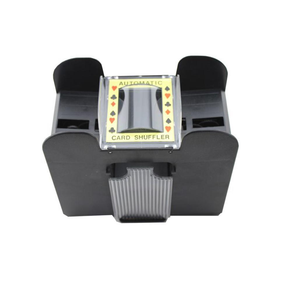 Automatic Card Shuffler Electric 6 Decks Battery Operated Card Mixing Machine