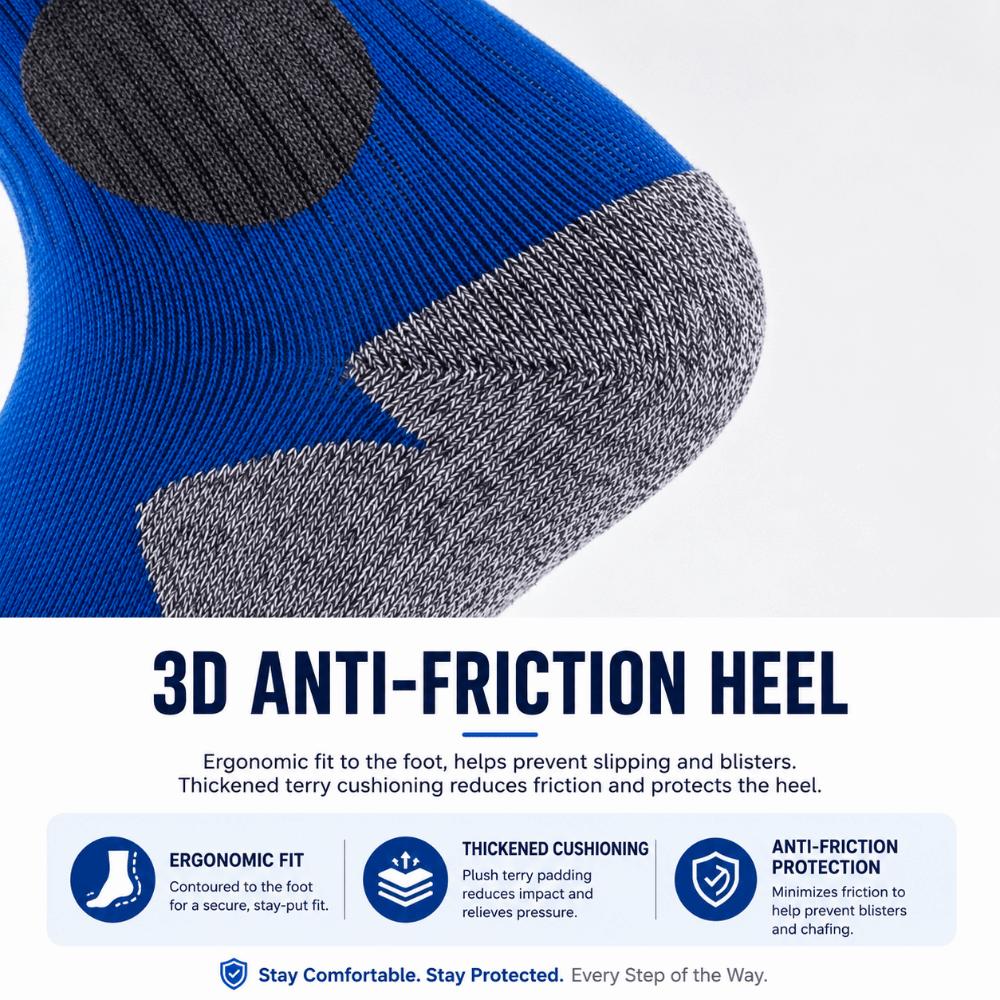 Breathable Winter Ski Socks Warm Snowboard Stockings Fashion Compression Socks  for Winter Sports