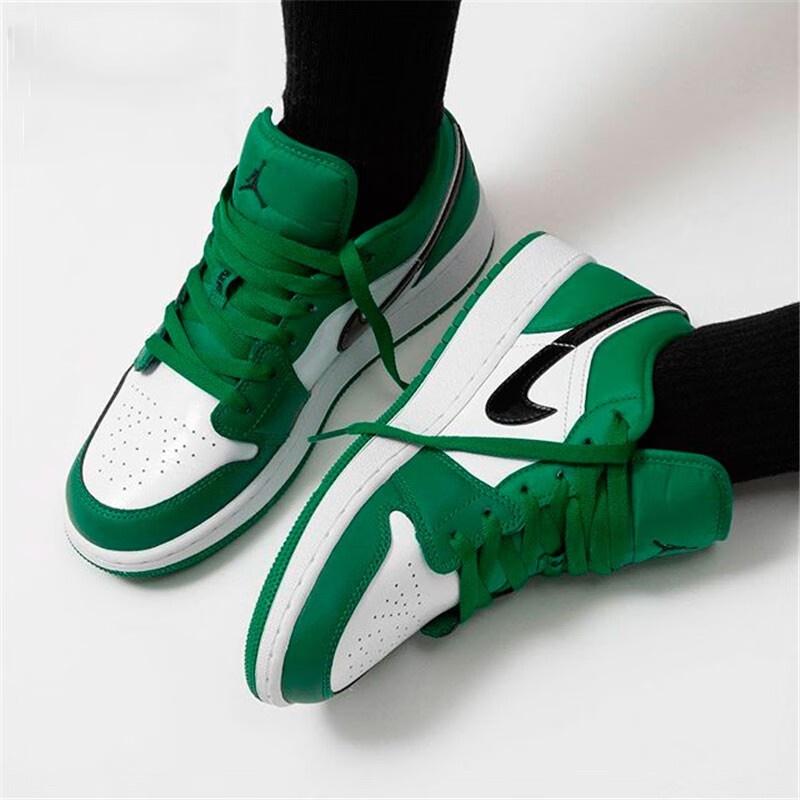 (GS) Air Jordan 1 Low 'Pine Green' Kids' 553560-301