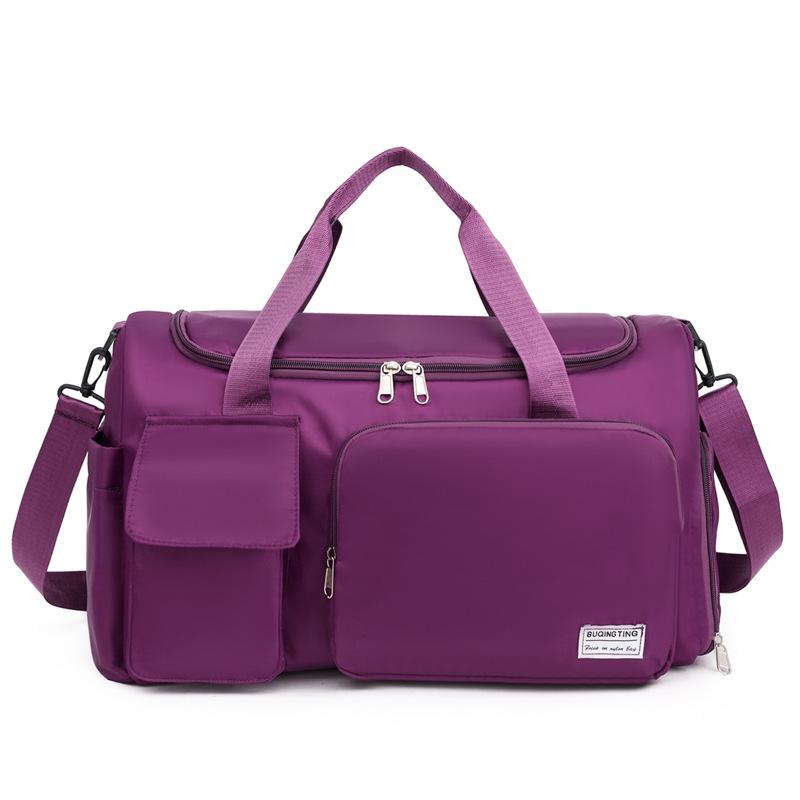 Large-capacity Gym Bag, Travel Bag for Short Trips, with Separate Shoe Compartment, Dry and Wet Separation, Yoga Training Bag, Maternity Bag