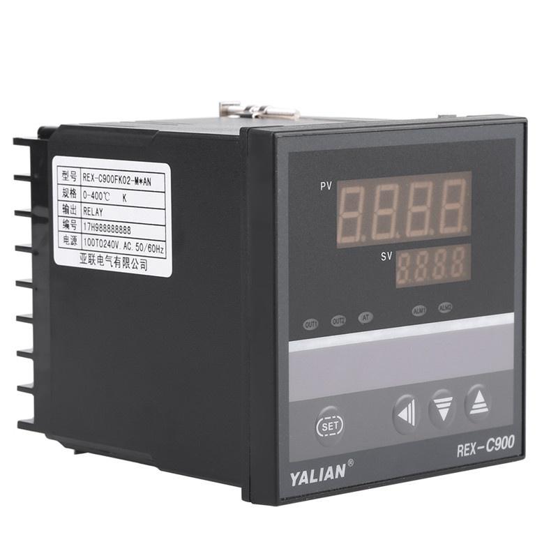AC100-240V REX-C900 Relay Output Thermocouple Temperature Controller Digital Intelligent Temperature Controller Temp Controller AC100-240V REX-C900 Relay Output Thermocouple Temperature Controller Digital Intelligent Temperature Controller Temp Controller