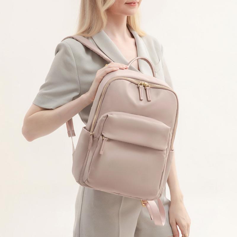 CHALLEN Dataveske Ryggskulder for kvinner Ny Stor-kapasitet Enkel Business Pendle Dataryggsekk