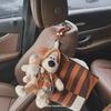 Cute Dog Car Seat Dual-Purpose Tissue Bag - Multifunctional, Large Capacity, Hanging Design