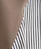 INDIVI Washable Striped Layered Mocha Brown Size 38 T-Shirt, 12719012, Women's, (042), (M)