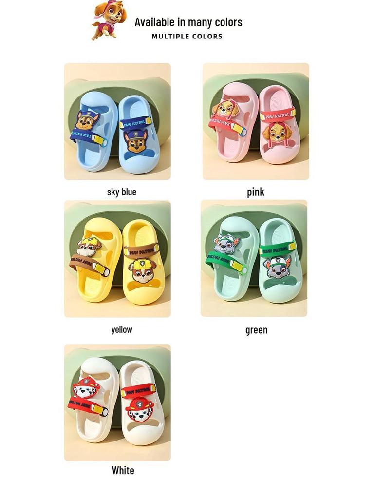 Paw Patrol Summer Breathable Sandals for Kids - Indoor & Outdoor Shoes for Boys and Girls