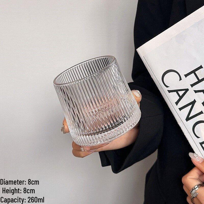 Retro Ins Style Glass Coffee & Beverage Cup
