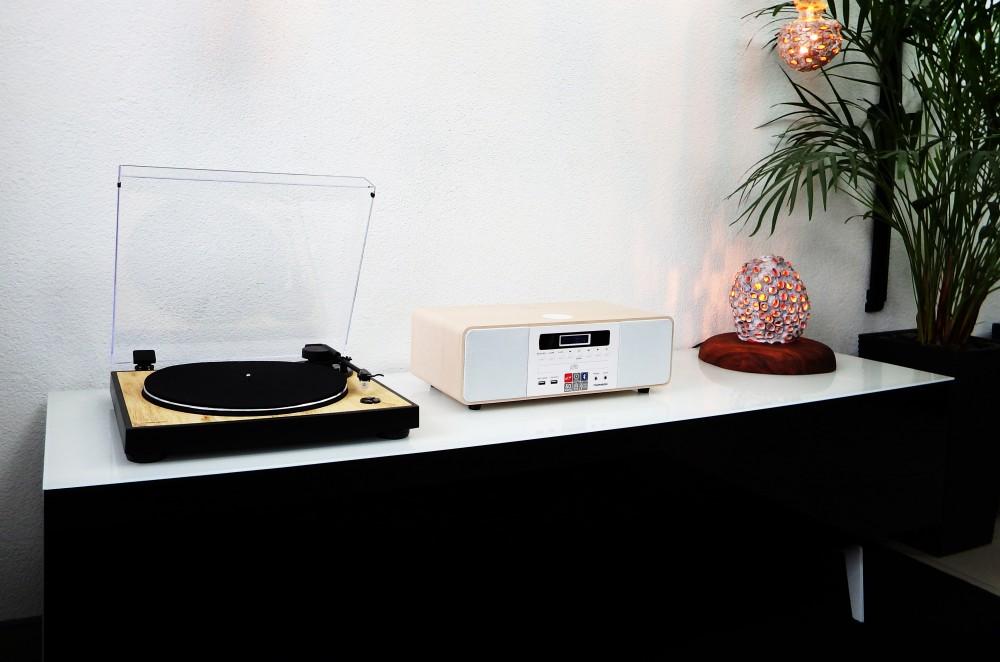 Zestaw stereo / Cyfrowa mini wieża z gramofonem THOMSON TT300 & MIC201, Thomson