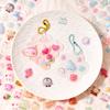 1 Sheet 3D Cartoon Relief Sticker Assorted Style 3D Cartoon Relief Sticker Bear Cat Puppy Chick DIY Crystal Patch
