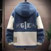 Winter Men's Fashionable Loose Lambskin Cotton Jacket