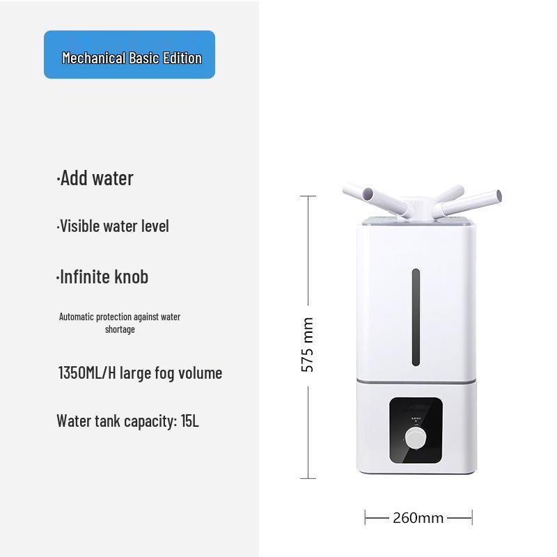 

Haoqi Ultrasonic Humidifier & Vegetable Preservation Atomizer for Home and Commercial Use