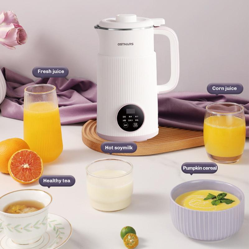 220V Automatic Soybean Milk Portable Wall Breaking Intelligent Filter-Free Cooking Machine Food Blender for Baby