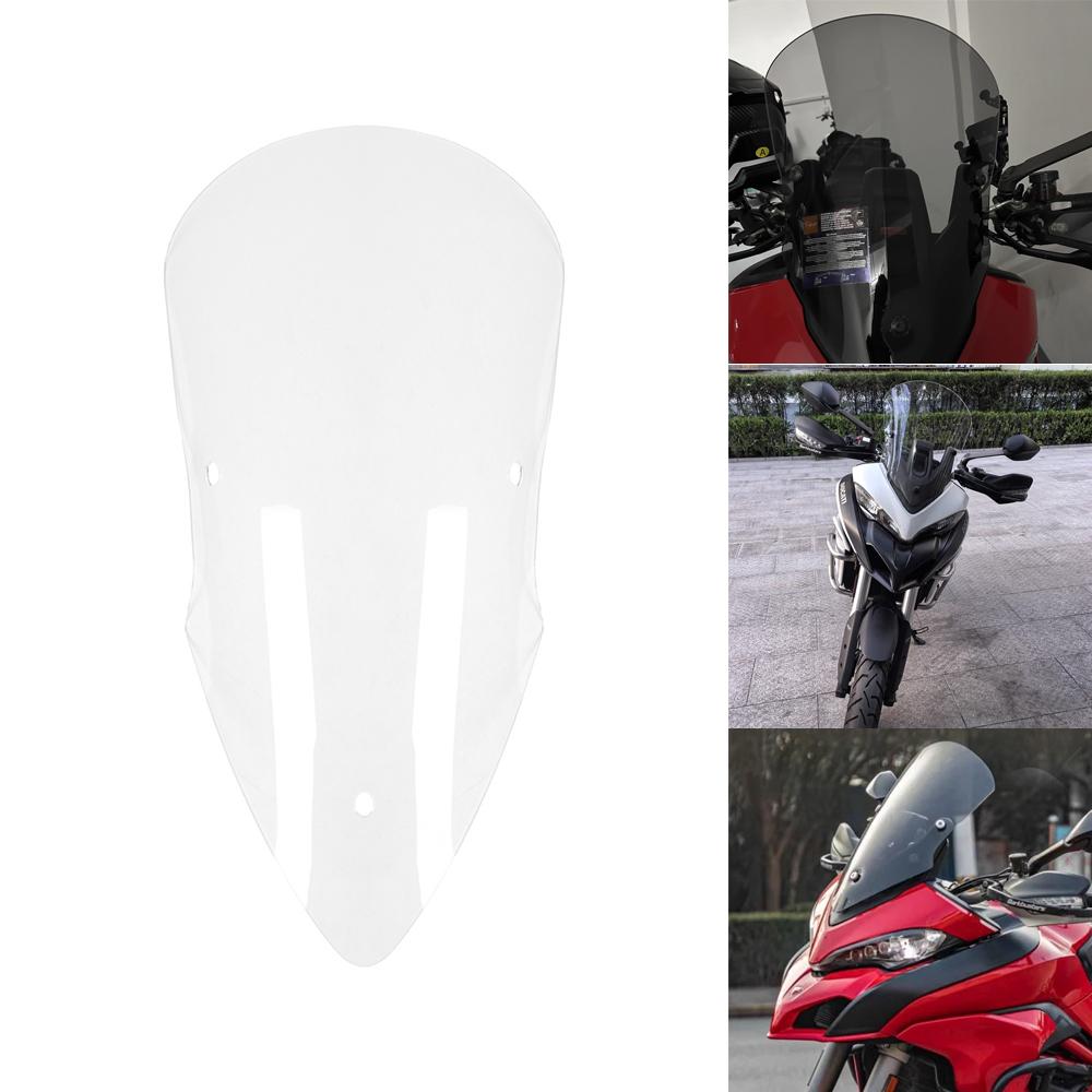 Windshield Front Wind Deflectors Heightened and Modified Windscreens Motorcycles Parts MTS950 MTS1200 MTS1260 MTS 950 For DUCATI