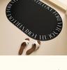 Floor Mat Toilet Water Absorption Quick Drying Foot Mat Diatom Mud Toilet Bathroom Entrance Door Non-slip and Dirt-resistant