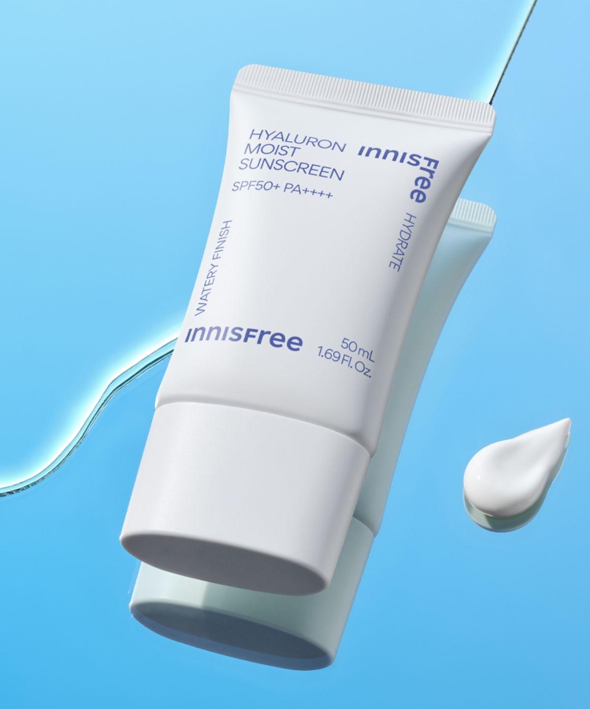Увлажняющий солнцезащитный крем с гиалуроновой кислотой SPF50+ PA4+ 50 мл