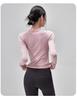 Autumn Winter Slim Fit Women's Long Sleeve Yoga & Running Top