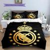 Madrid Pattern Bedding Home Decoration Birthday Gift (1 * duvet cover + 2 * pillowcase, without core)