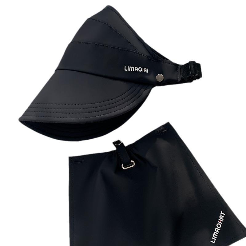 Zhao Ruth upgraded version of the same empty top bucket hat women's summer UV protection sunshade sunscreen hat neck sun hat