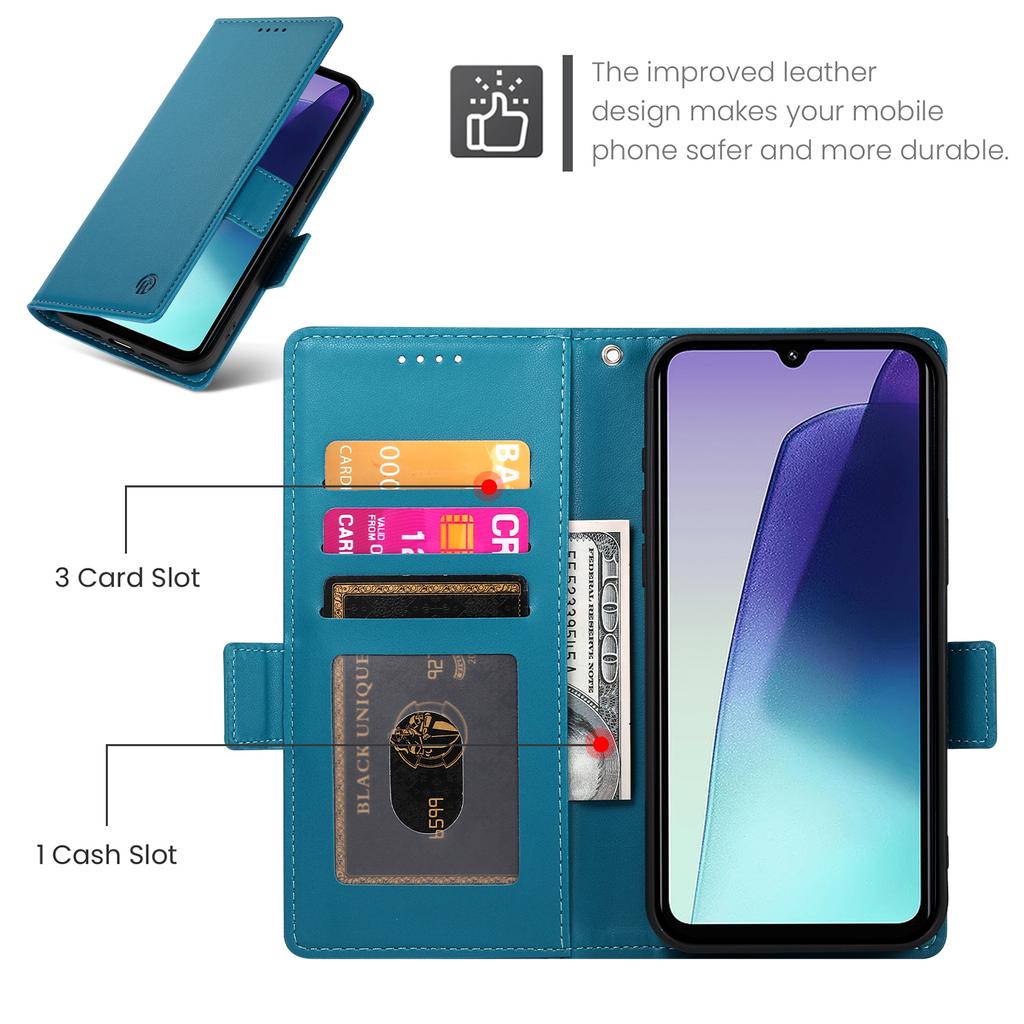 DF-010 Stand Case For Xiaomi Poco C75 4G/Redmi 14R 5G/14C 4G PU Leather Wallet Phone Cover