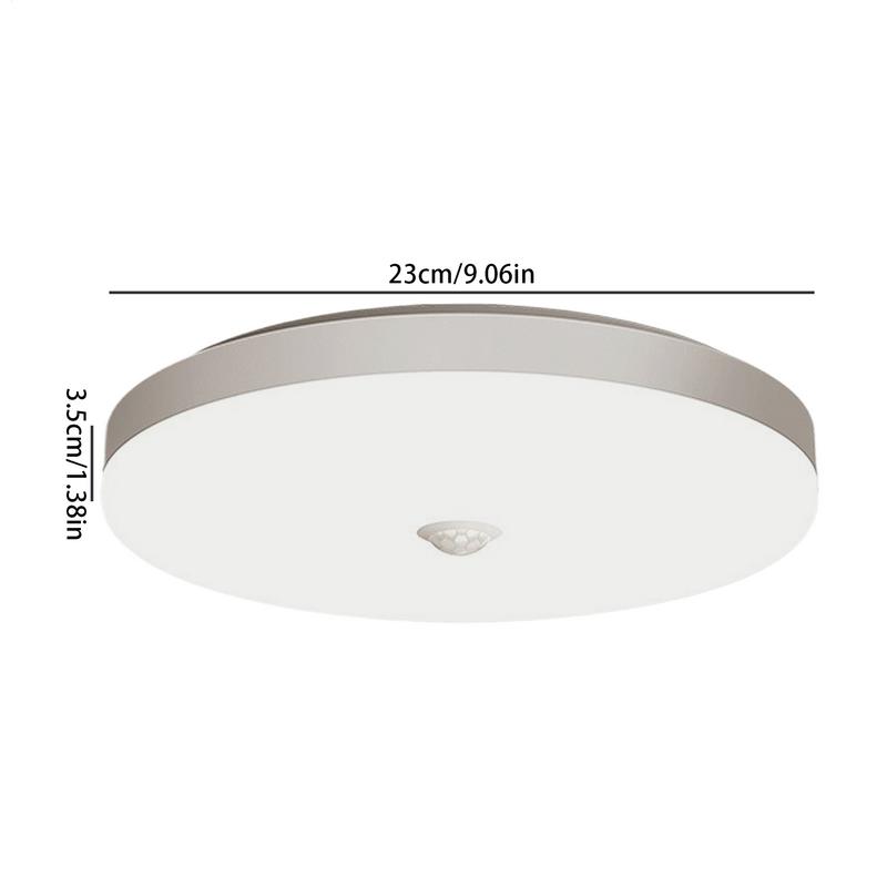 Motion Sensor Ceiling Light Bright Led Ceiling Light 15W Hallway Light Fixtures Motion Sensor Ceiling Light for Home Studio