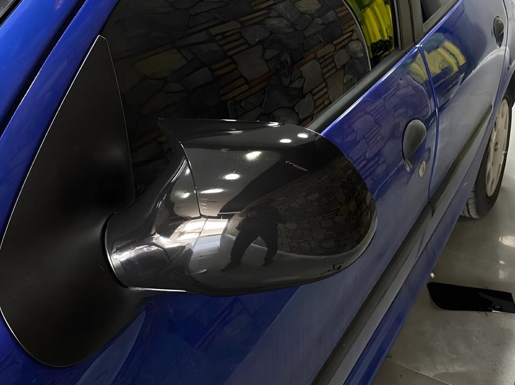 

Накладки на зеркала BMW-Style (2 шт) для Peugeot 206