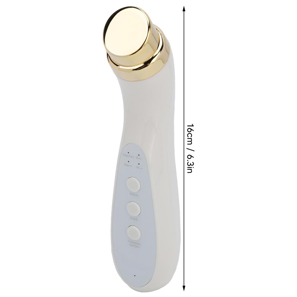 Facial Beauty Massager Hot Compress Vibration EMS Microcurrent Skin Tightening Lifting Machine