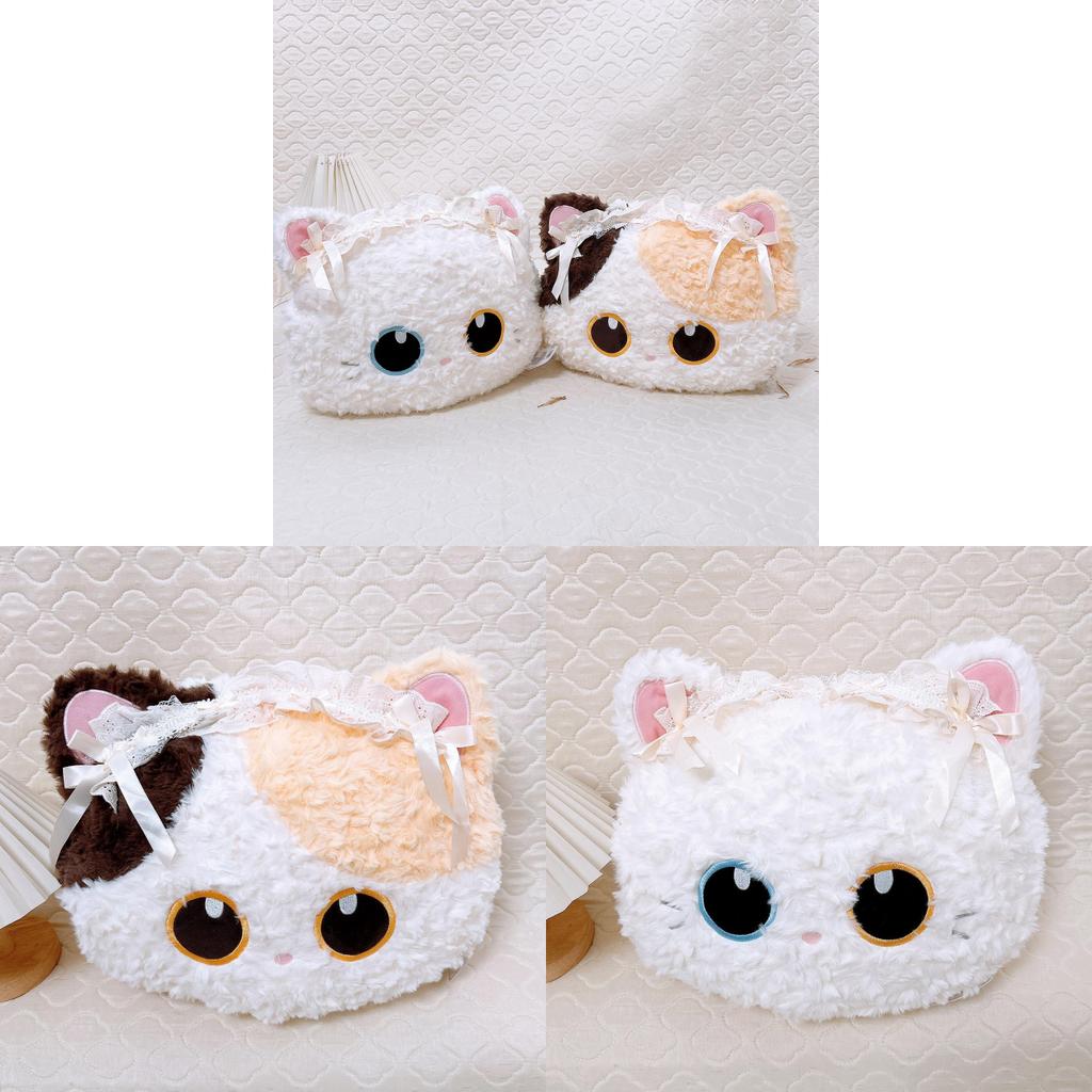 Fluffy Cat Plush Toy Gift For Kids And Teens With Polyester Filling For Sleep Comfort