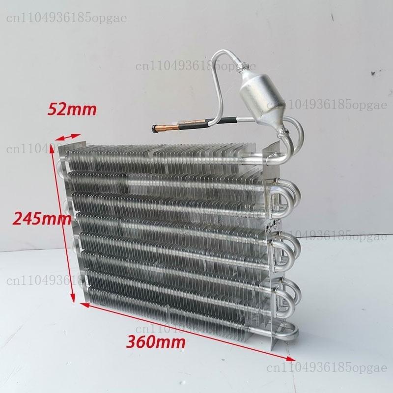 Refrigerator Freezer Evaporator 1/4 Hp Radiator 1/8 Freezer Air Cooling, Condenser, Copper Tube Condenser