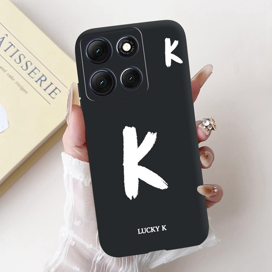 For Motorola Moto G86 Power Case Cover For MotoG86 G 86 Power Case Letter Painted Shockproof Soft Silicon Phone Cases Back Cover