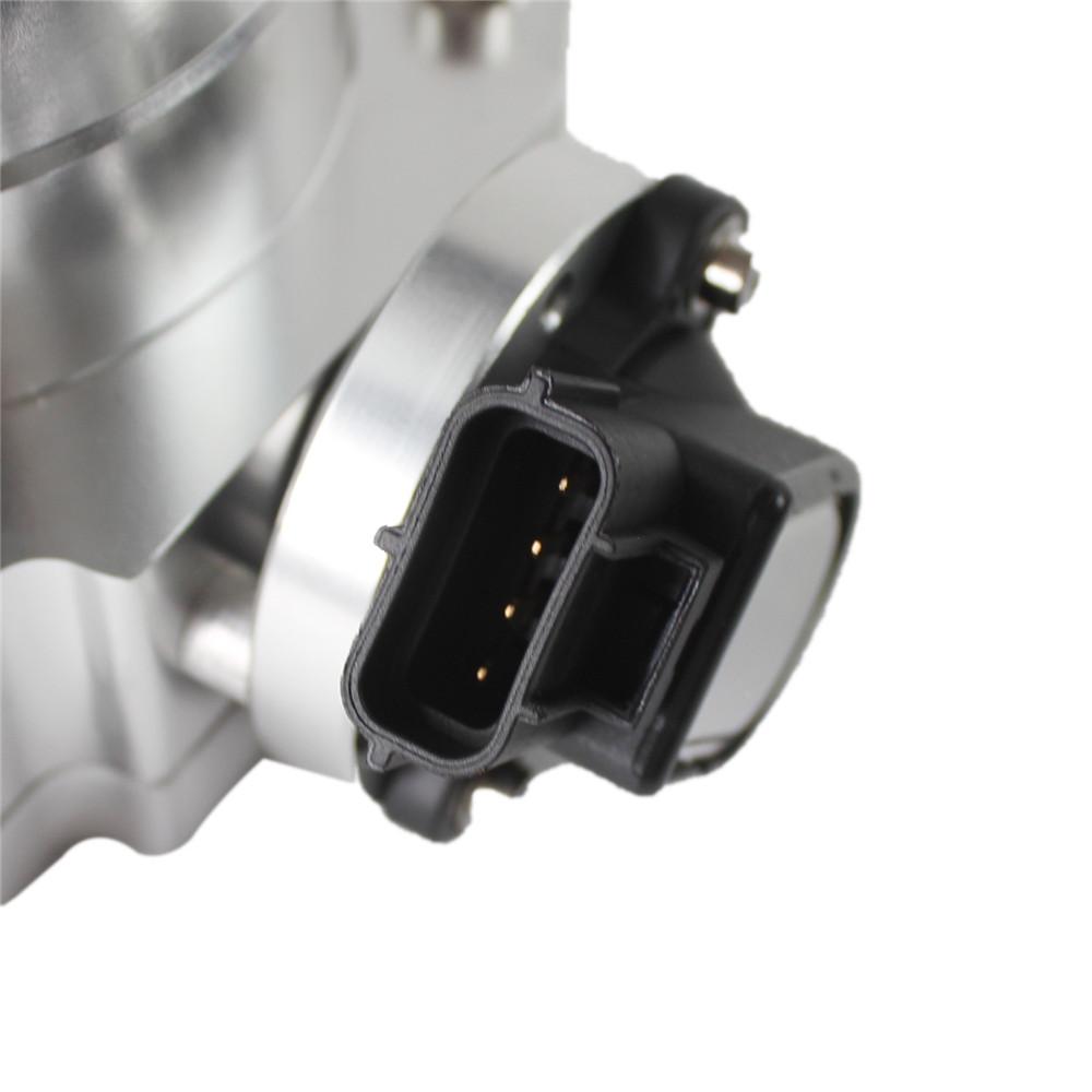 Auto 90mm Rückwärts-Drosselklappe mit TPS-Sensor für Toyota Supra 1JZ / 2JZ Silbernes Automobil-Drosselklappenkörper, 1 Jahr Garantie