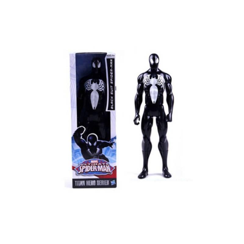 Avengers Alliance Iron Spider-man Black Gold Spider-man 12-inch Poseable Child Toy Doll Figure Handicraft