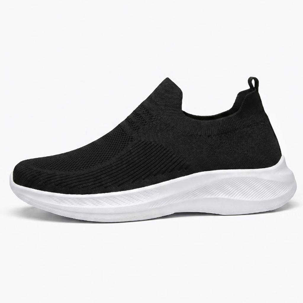 Men's Summer Outdoor Breathable Casual Shoes Slip On Lightweight Flexible Sole Athletic Sneakers for Walking Running and Daily Use