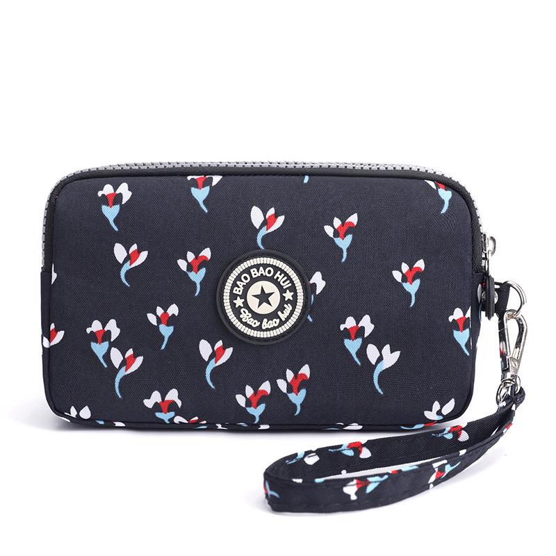 2024 Women's Mini Canvas Wristlet Bag & Coin Purse
