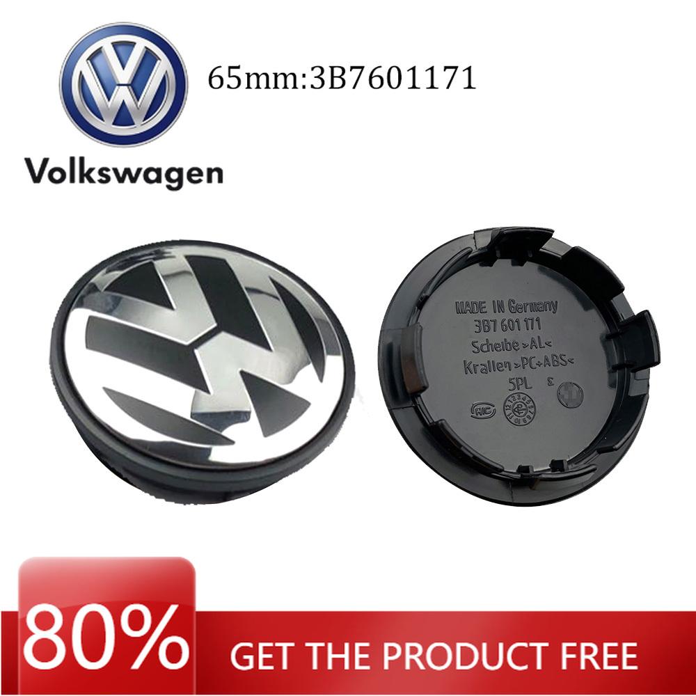 For VOLKSWAGEN VW VW 4pcs/set 56mm/65mm/66mm Car Styling Wheel Center Cap Hub Covers Badge Accessories For VW Golf 3B7601171 5G0