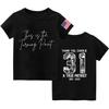 Toddler Girl Boy T-Shirts Kids Top Boys And Girls Printed Short Sleeved T-shirt 1-12Y Summ