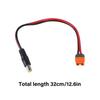 XT60-IF Female To DC8mm Male Adapter Cable XT60-IF to DC7.9x0.9mm Wire For Outdoor Solar Charging Solution 32cm/12.6inch