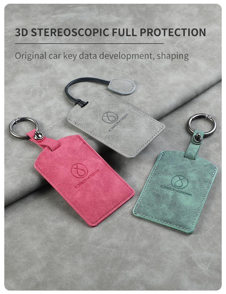 Denza D9 Key Case: Premium NFC Card Holder and Buckle for Men & Women