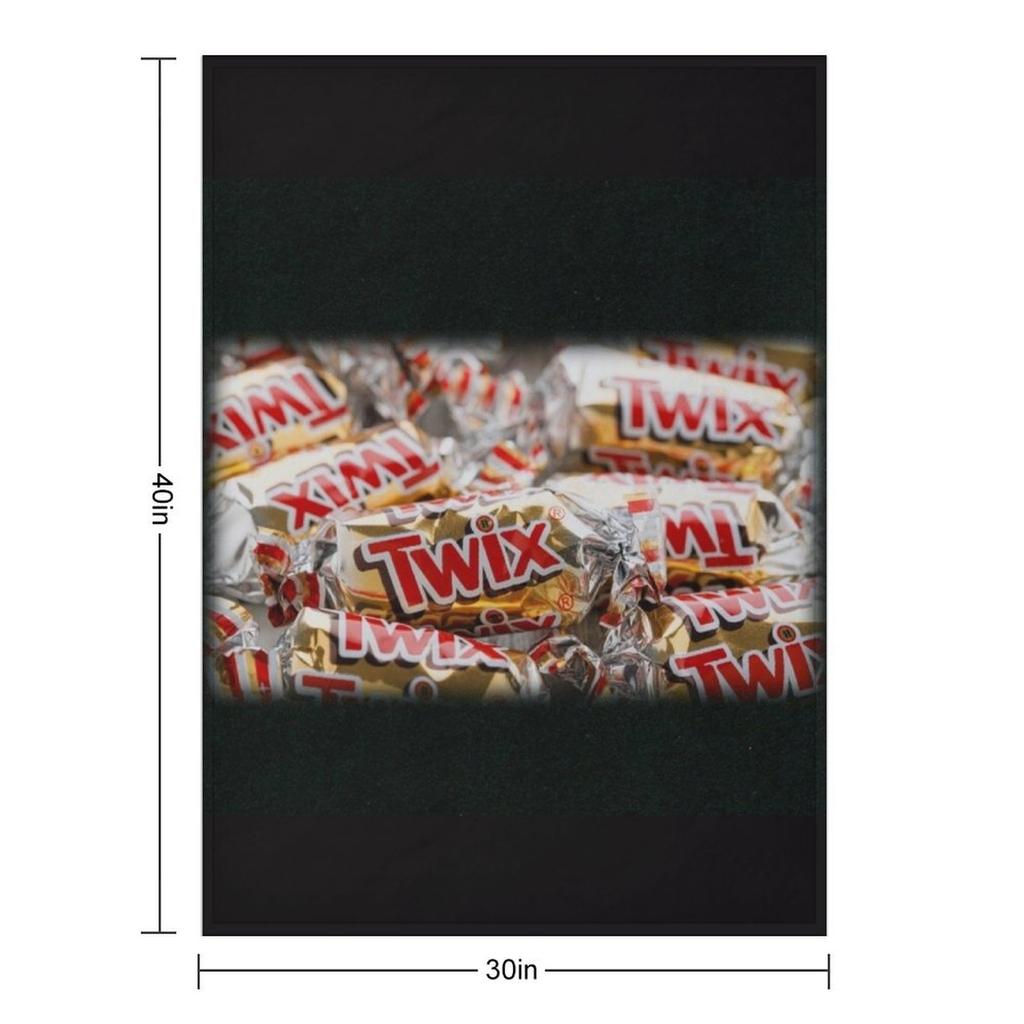 TWIX Patterns Pillows and Stickers (Twix) Throw Blanket Luxury Thicken Cute Plaid sofa bed Hairy Blankets