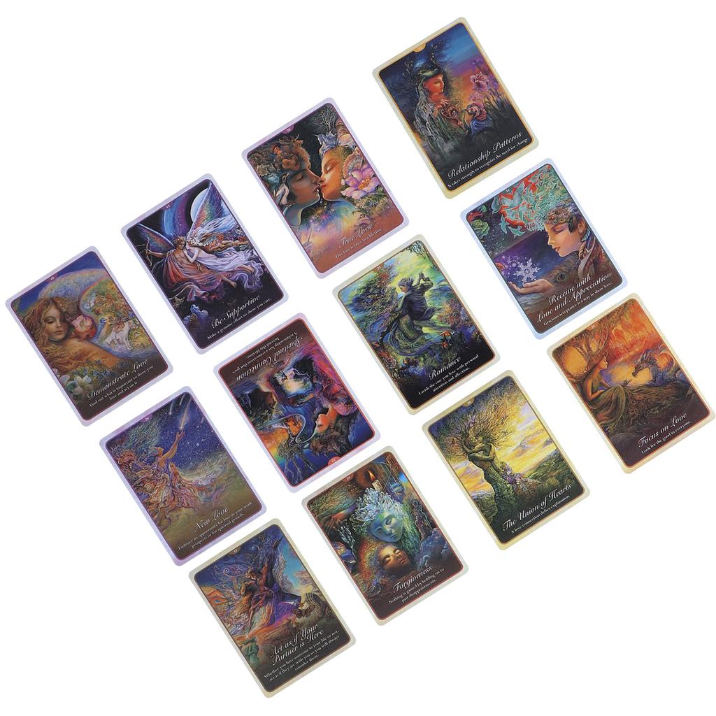 Mysterious Tarot Card Set Future Telling Guidance Tarot Deck Party Board Game Gift
