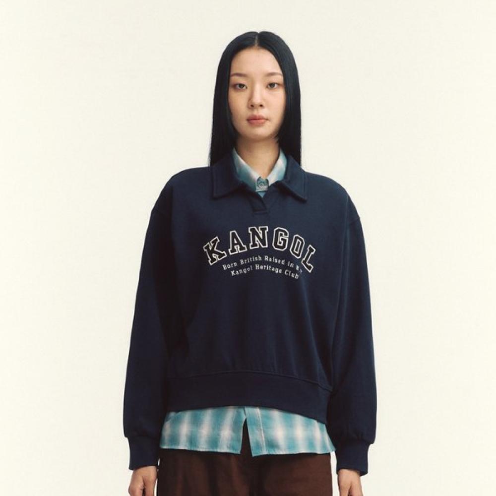 Kangol Women S Sweat 1769 Navy Athletic S