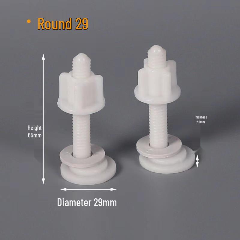 Toilet Seat Cover Bolt & Buckle Kit