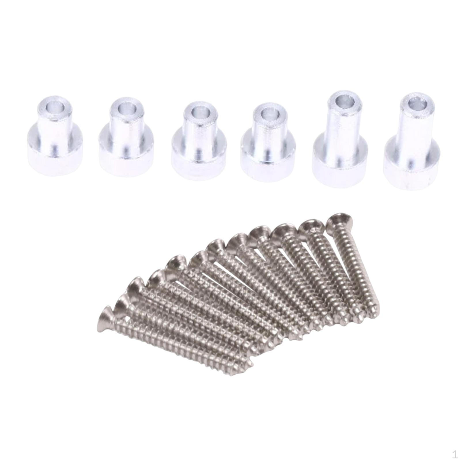 

6x RC Car Columns Holder Mounts Professional Upgrade Replace Parts for 1:12 MN82 LC79 Rock