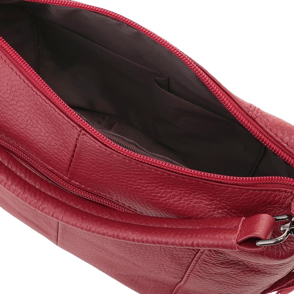 Bianco Women's Shoulder Bag, Wine